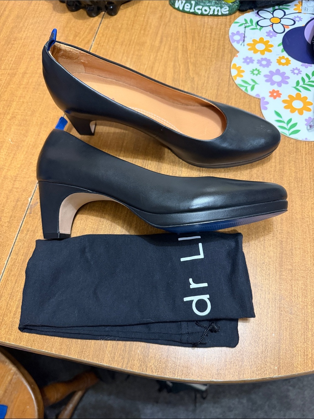 EUC* Dr. Liza Sneaker Pump Heels sz 7.5